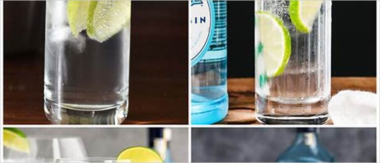 Low calorie gin cocktails